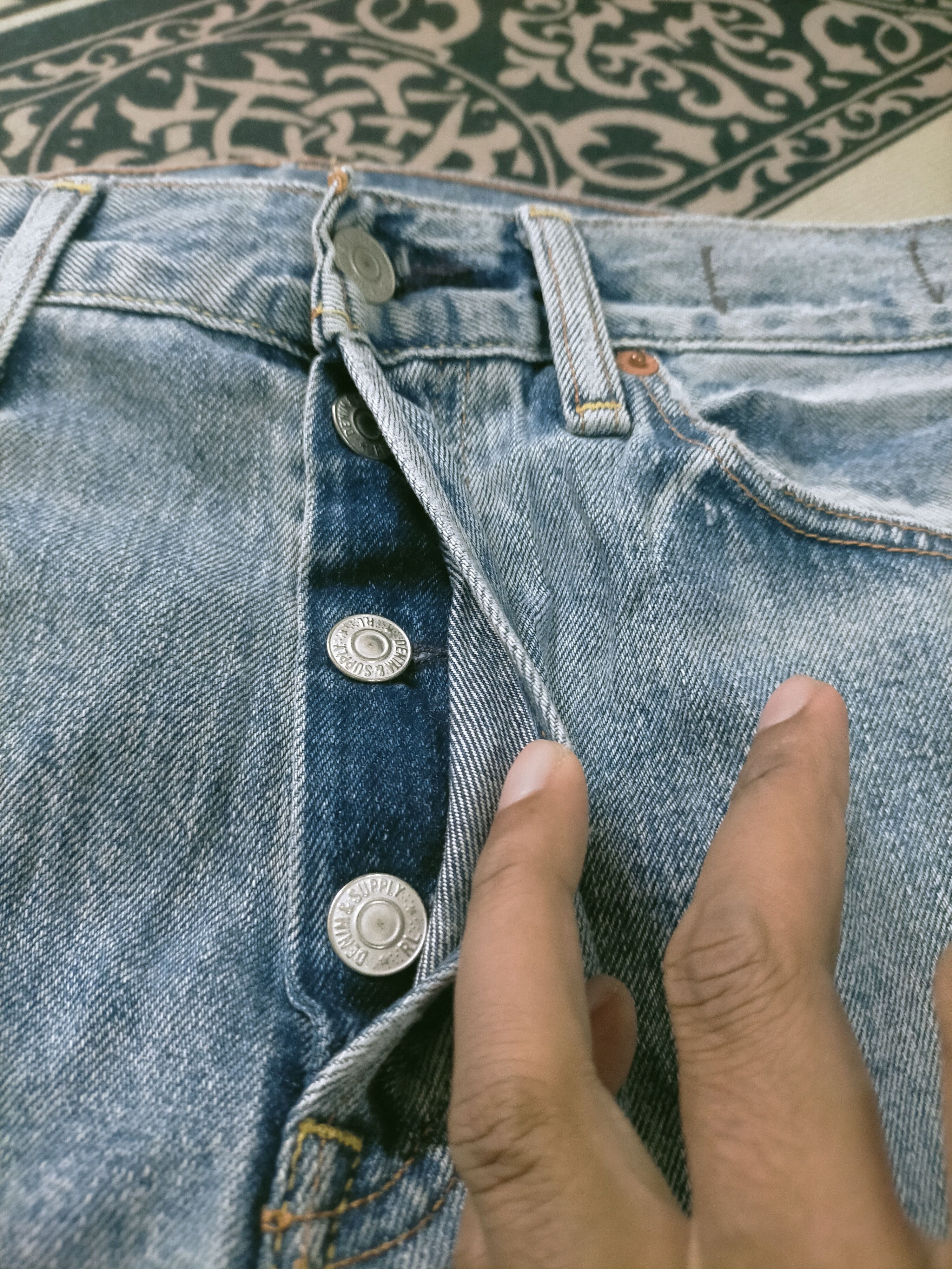 Denim & Supply Ralph Lauren × Polo Ralph Lauren × RRL Ralph Lauren 🔥2016 Denim & Supply Wash Distressed Jeans Size US 28 / EU 44 - 5 Thumbnail