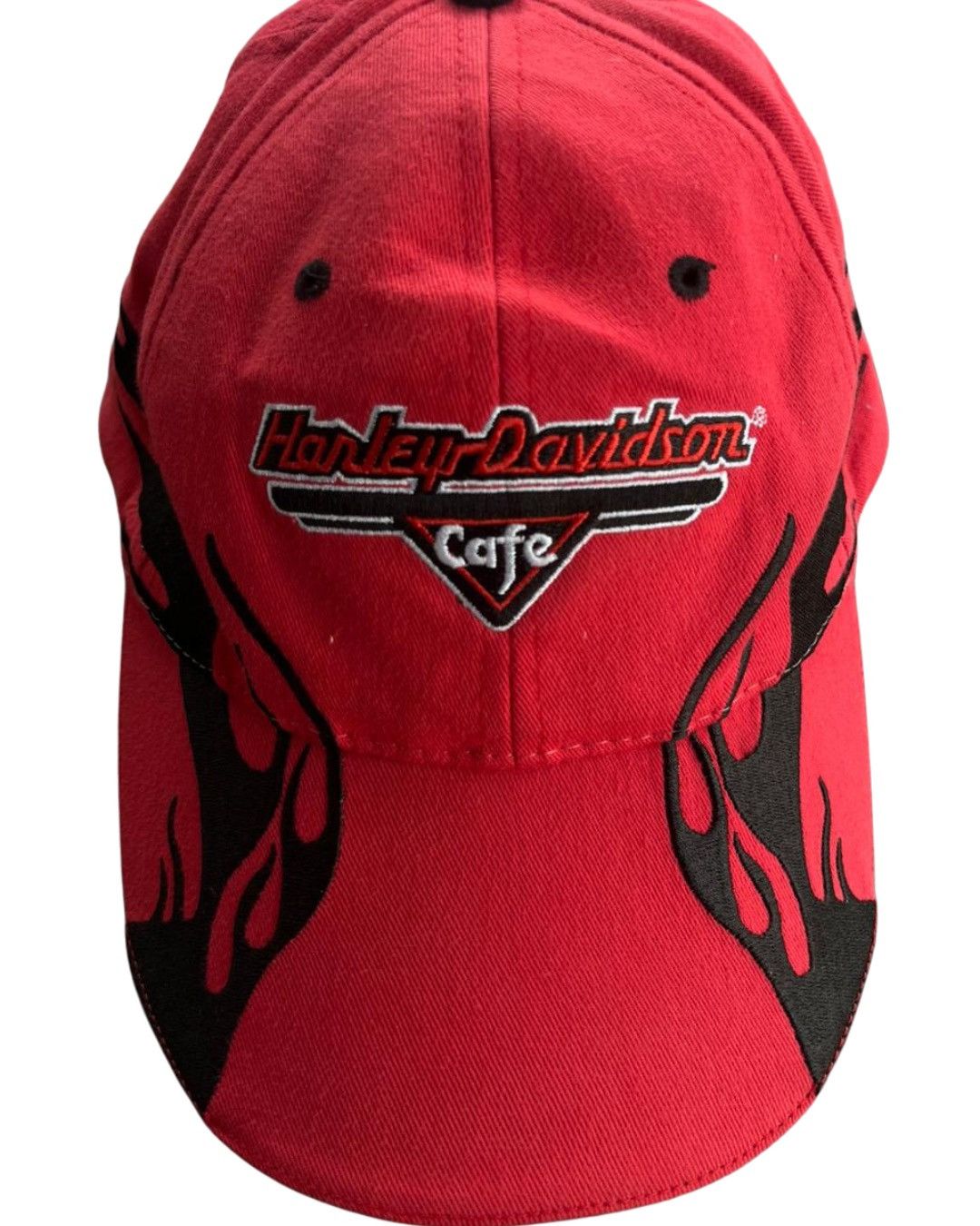 Harley Davidson 00s Harley Davidson Cafe Flame Caps LA Size ONE SIZE - 2 Thumbnail