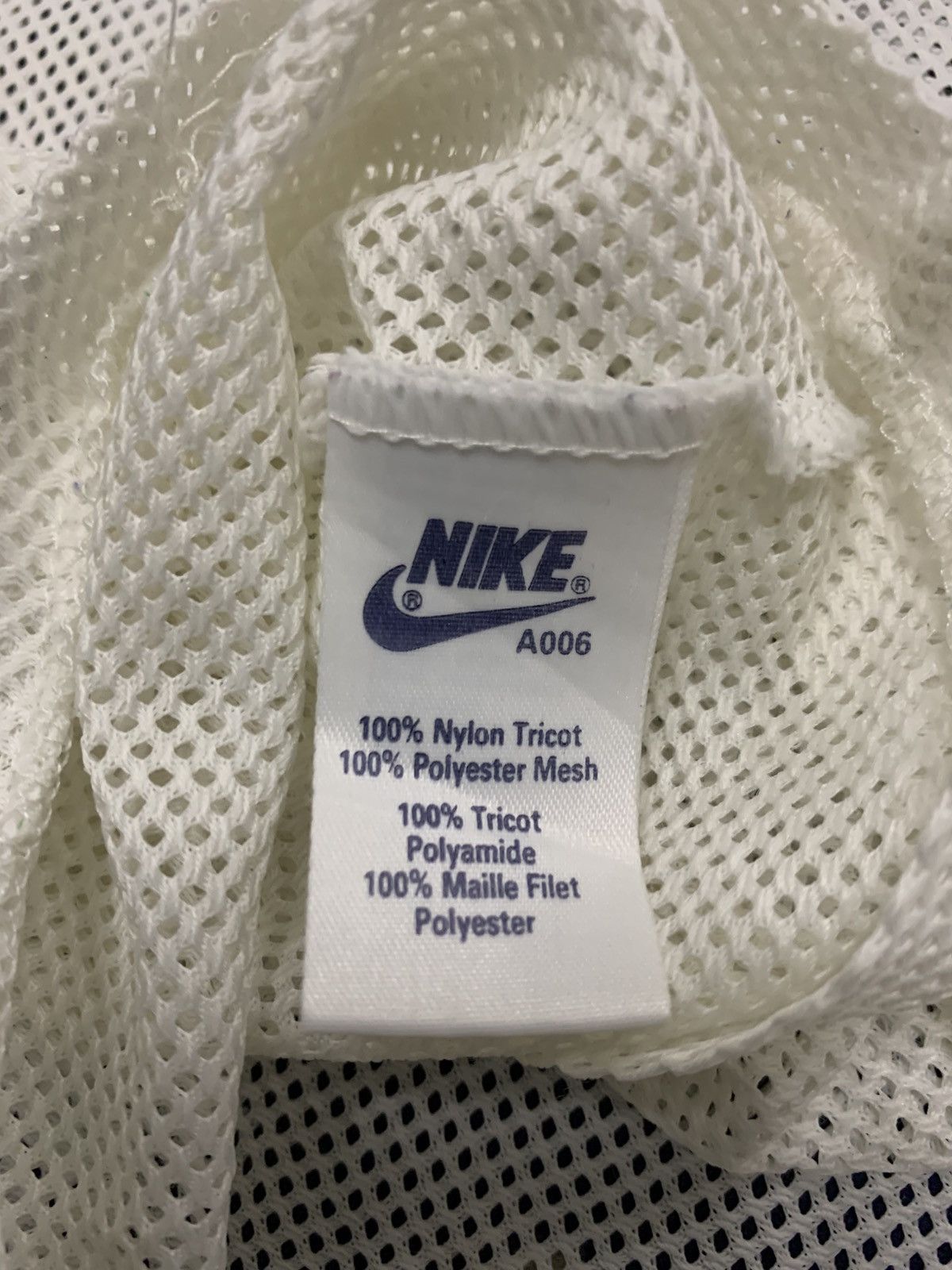 Nike × Vintage Vintage 90s Nike Blue tag rare Size US S / EU 44-46 / 1 - 6 Thumbnail