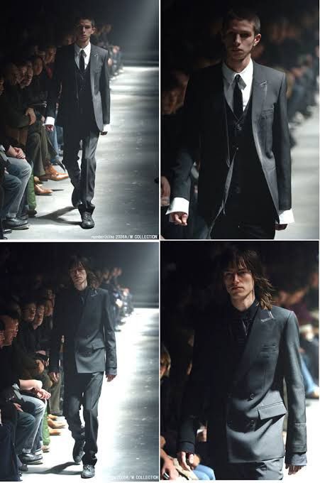 Number (N)ine Number(n)ine Runway AW06 “Noir” Blazer Wool Jacket Size US M / EU 48-50 / 2 - 6 Thumbnail