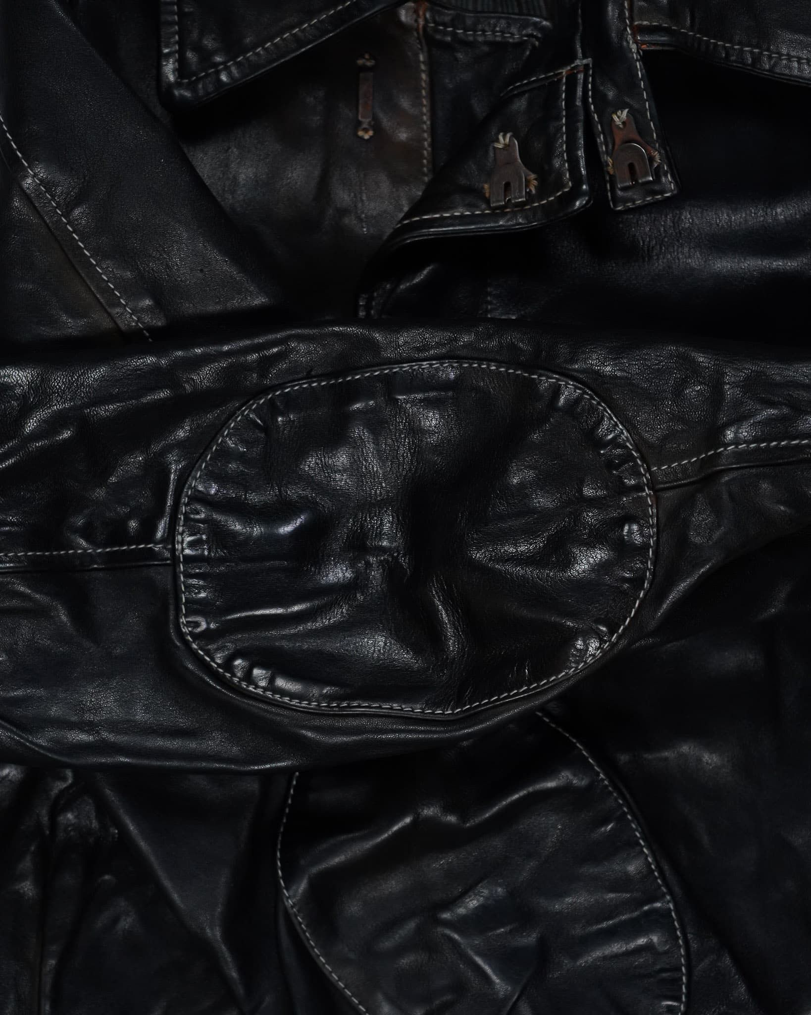 Carol Christian Poell Carol Christian Poell Scarstitch Leather Jacket - FW05 Size US S / EU 44-46 / 1 - 6 Thumbnail