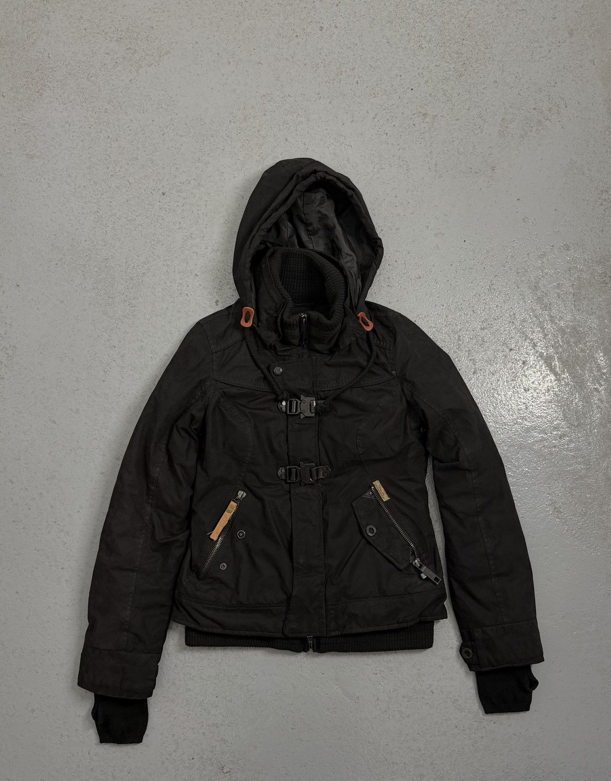 khujo Khujo Double Belted Fur Insulated Jacket Size M / US 6-8 / IT 42-44 - 1 Thumbnail