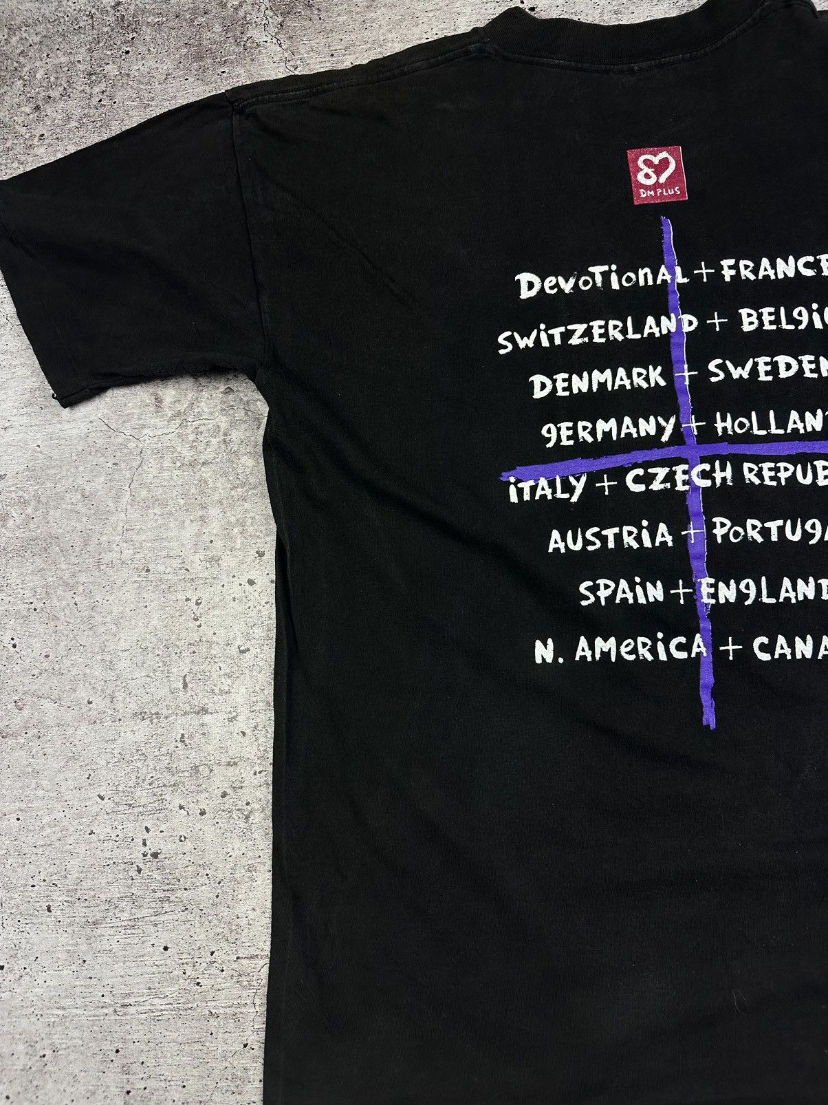 Band Tees 1993 Depeche Mode Vintage Crew Neck Tour Tee Size US XL / EU 56 / 4 - 23 Thumbnail