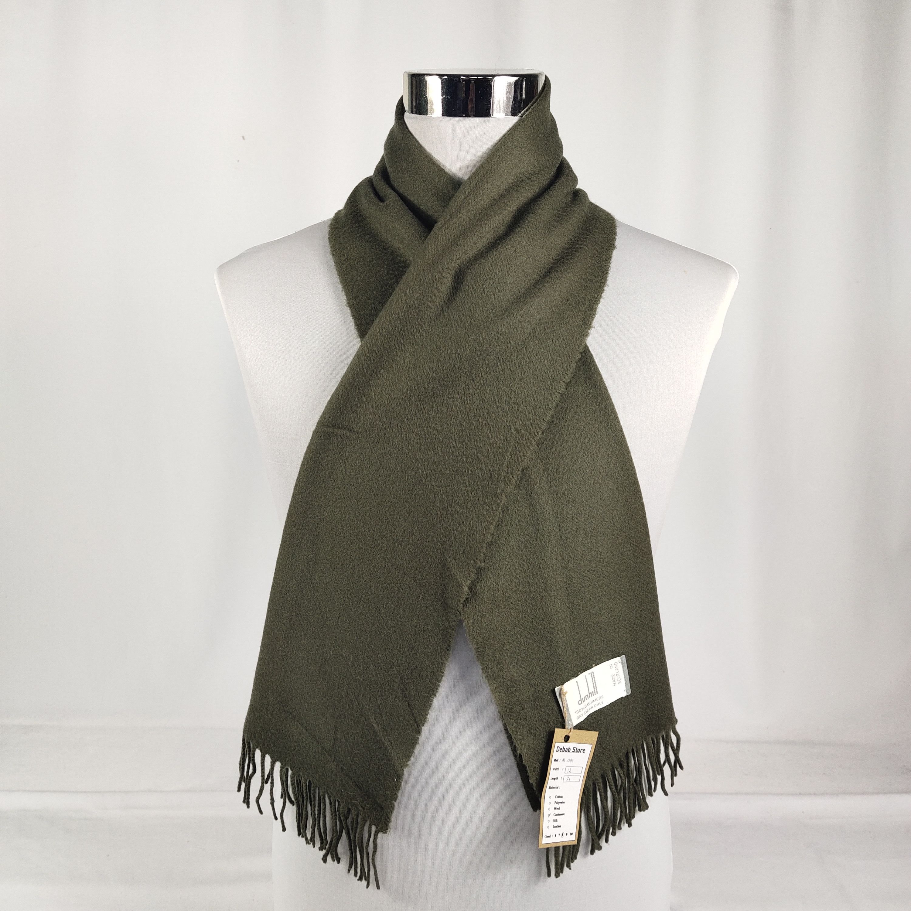 Alfred Dunhill Alfred Dunhill Scarf / Muffler / Neckwear M099 Size ONE SIZE - 1 Thumbnail
