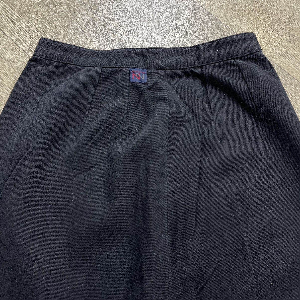 Issey Miyake × Mademoiselle Non Non × Seditionaries Vintage Rope Mademoiselle Gothic Style Lase Skirt Size 22" - 11 Thumbnail