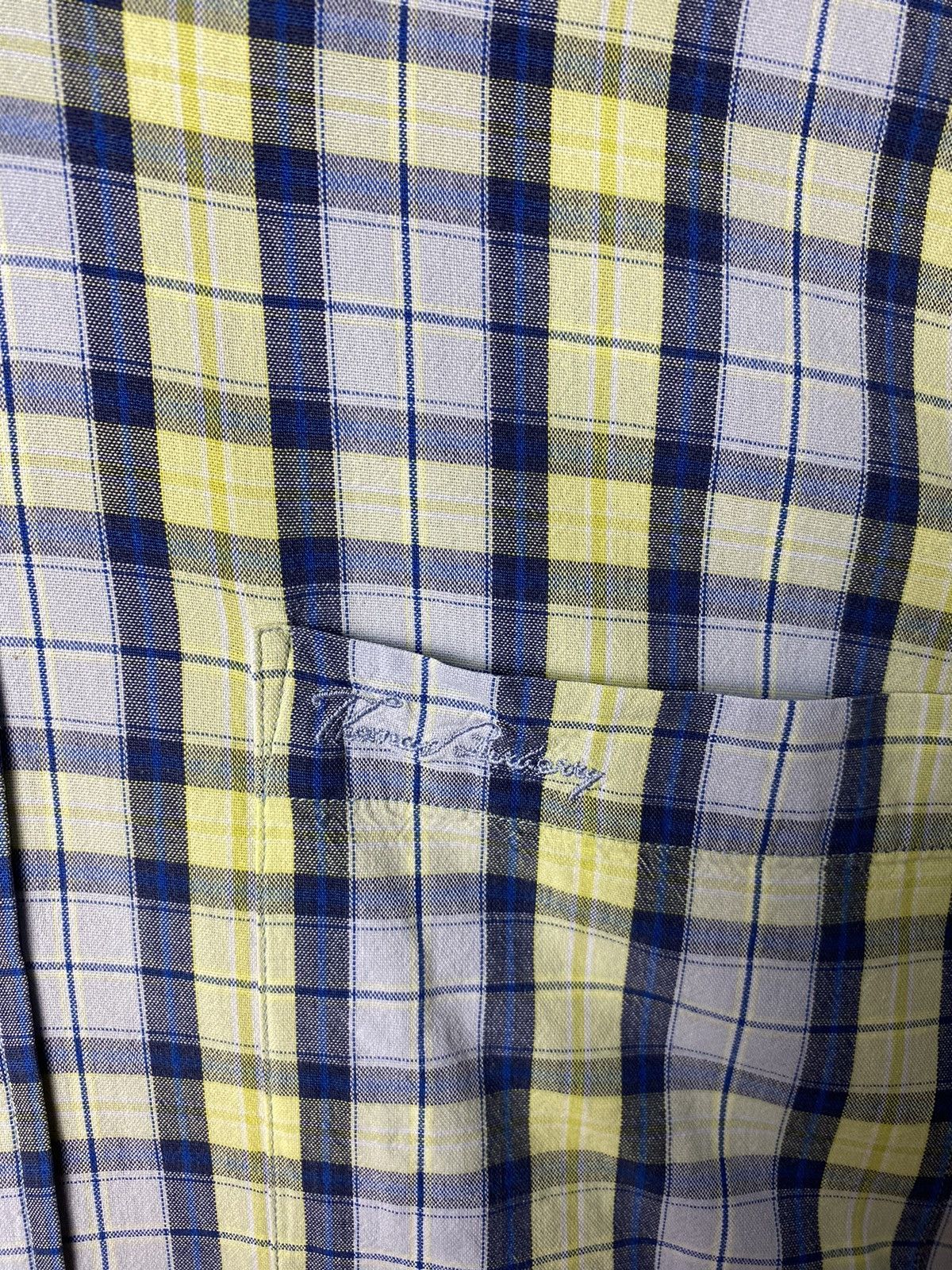 Burberry Thomas Burberry Vintage Tartan Short Sleeve Shirt Size XL Size US XL / EU 56 / 4 - 3 Thumbnail
