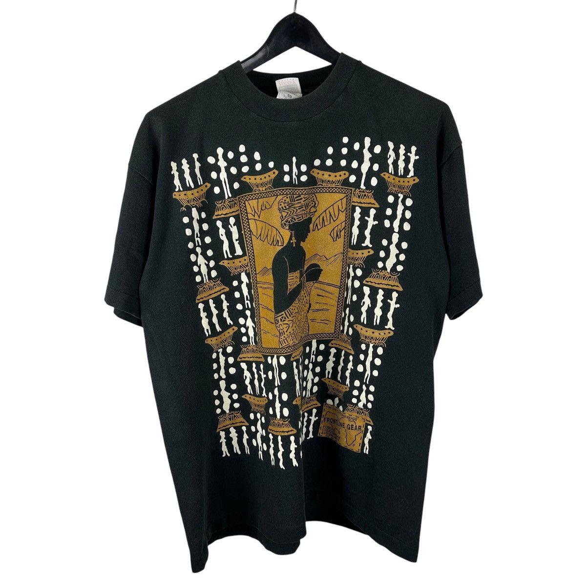 Vintage Vintage 90s Frontline African American Culture Shirt Size US XL / EU 56 / 4 - 1 Thumbnail
