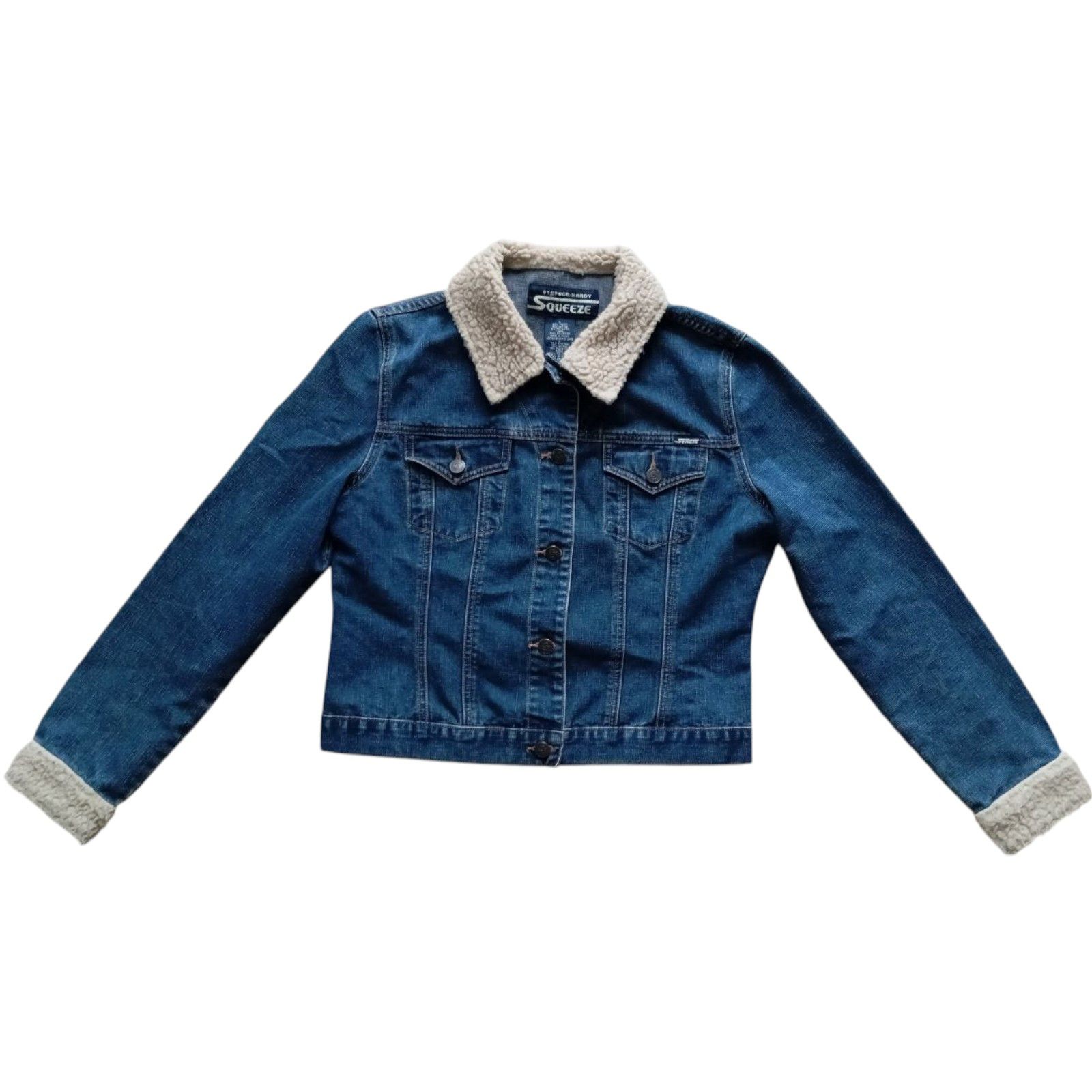Other Squeeze Stephen Hardy Sherpa Jean Jacket L Size US L / EU 52-54 / 3 - 2 Thumbnail