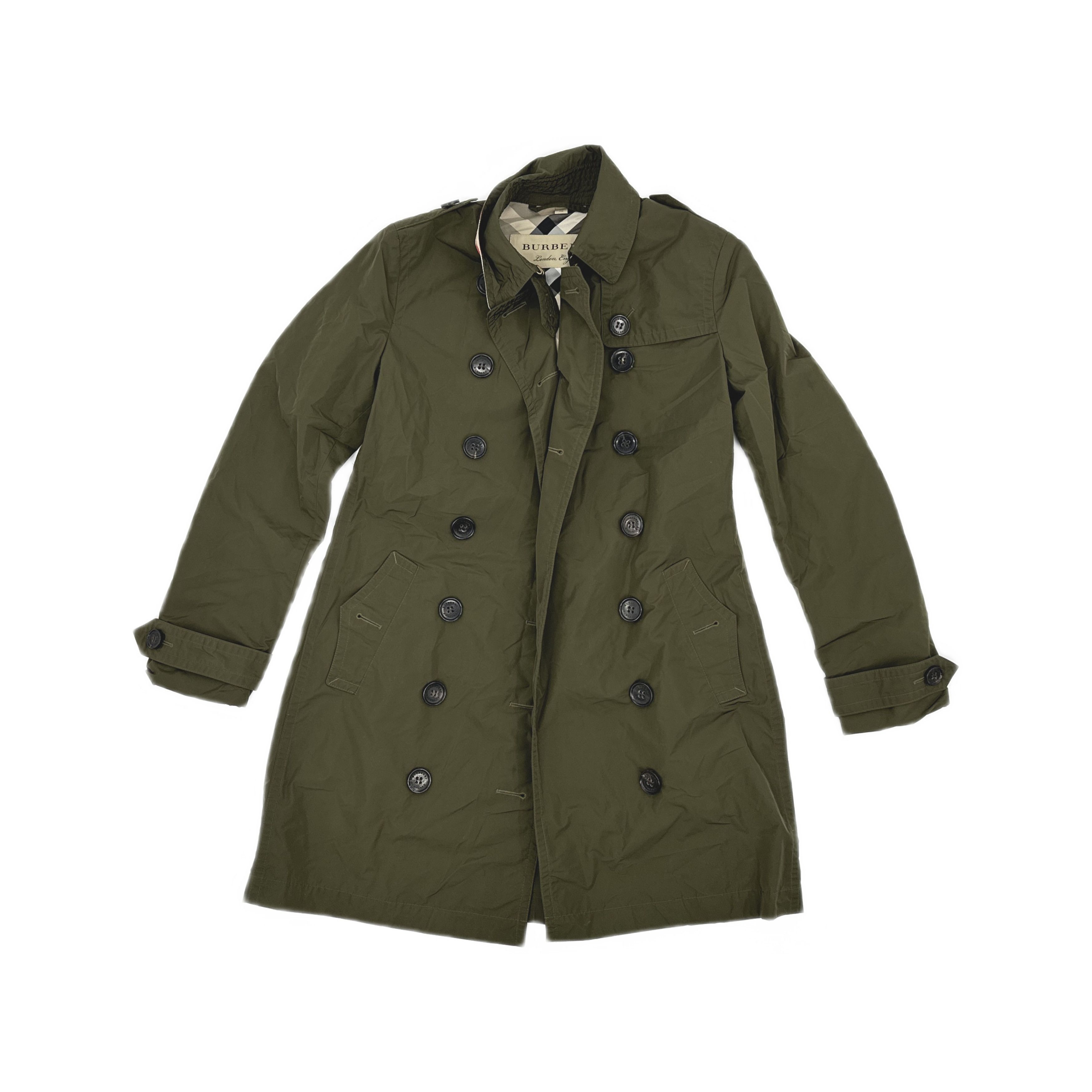 Burberry Burberry Double Breasted Trench Coat Size 6 Size S / US 4 / IT 40 - 1 Thumbnail