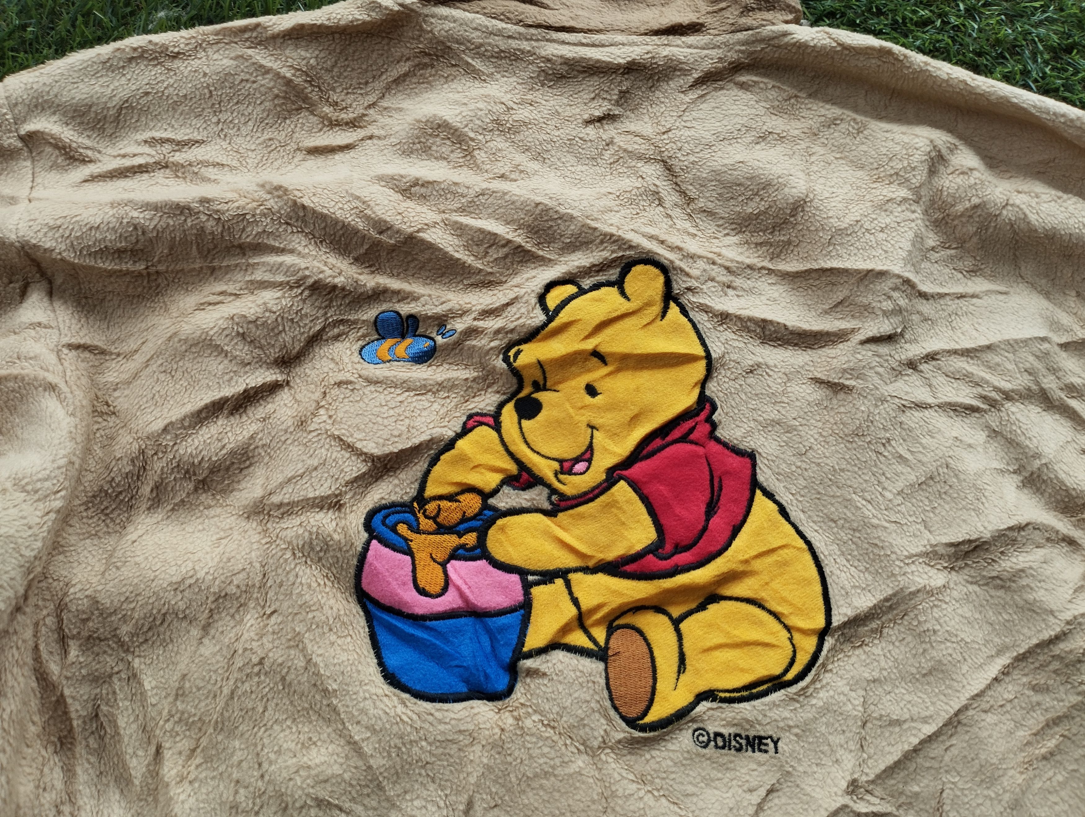 Disney Vintage Disney Pooh Half Zipper Jacket Size US M / EU 48-50 / 2 - 7 Thumbnail