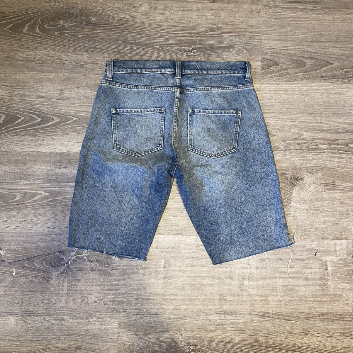 Asos ASOS Denim Shorts In Vintage Blue Size US 30 / EU 46 - 3 Thumbnail