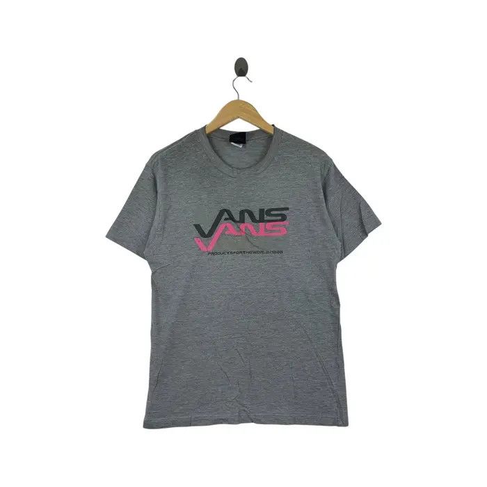 Vans Vintage VANS SKATEBOARD Motion Graffiti Logo Tee Shirt Size US M / EU 48-50 / 2 - 1 Thumbnail