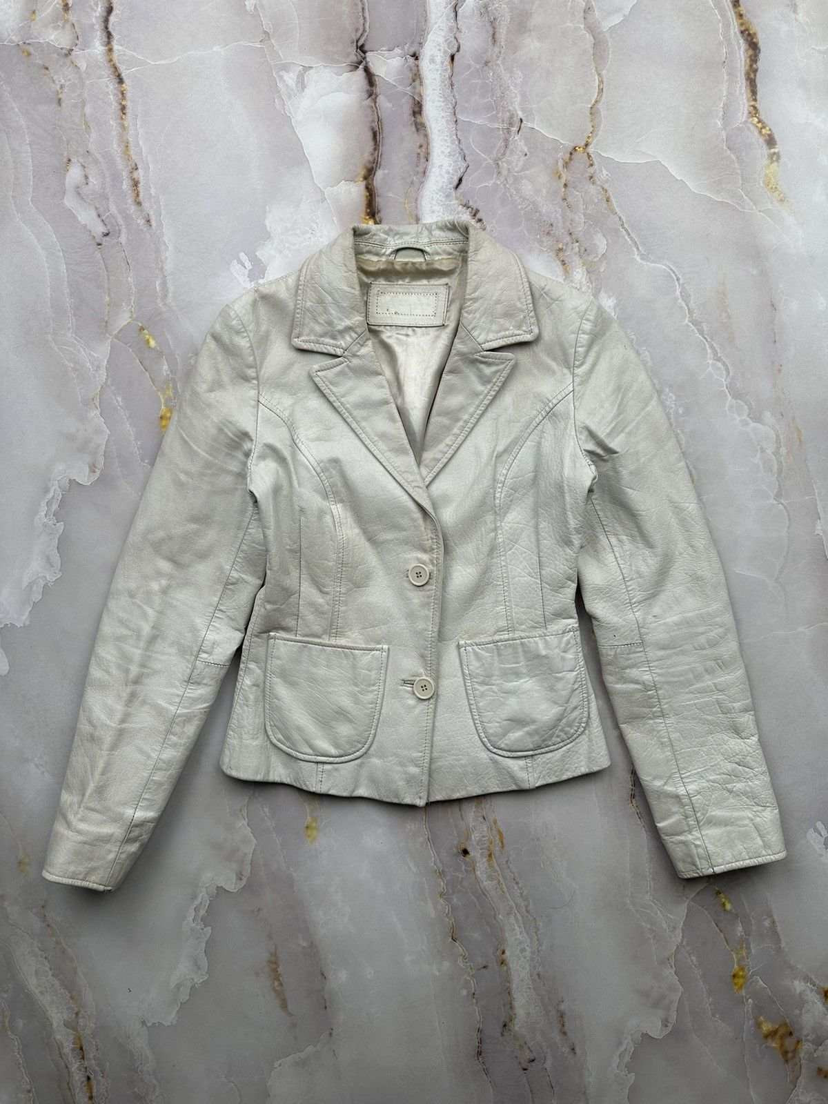 Japanese Brand Vintage Leather Jacket Size S / US 4 / IT 40 - 1 Thumbnail
