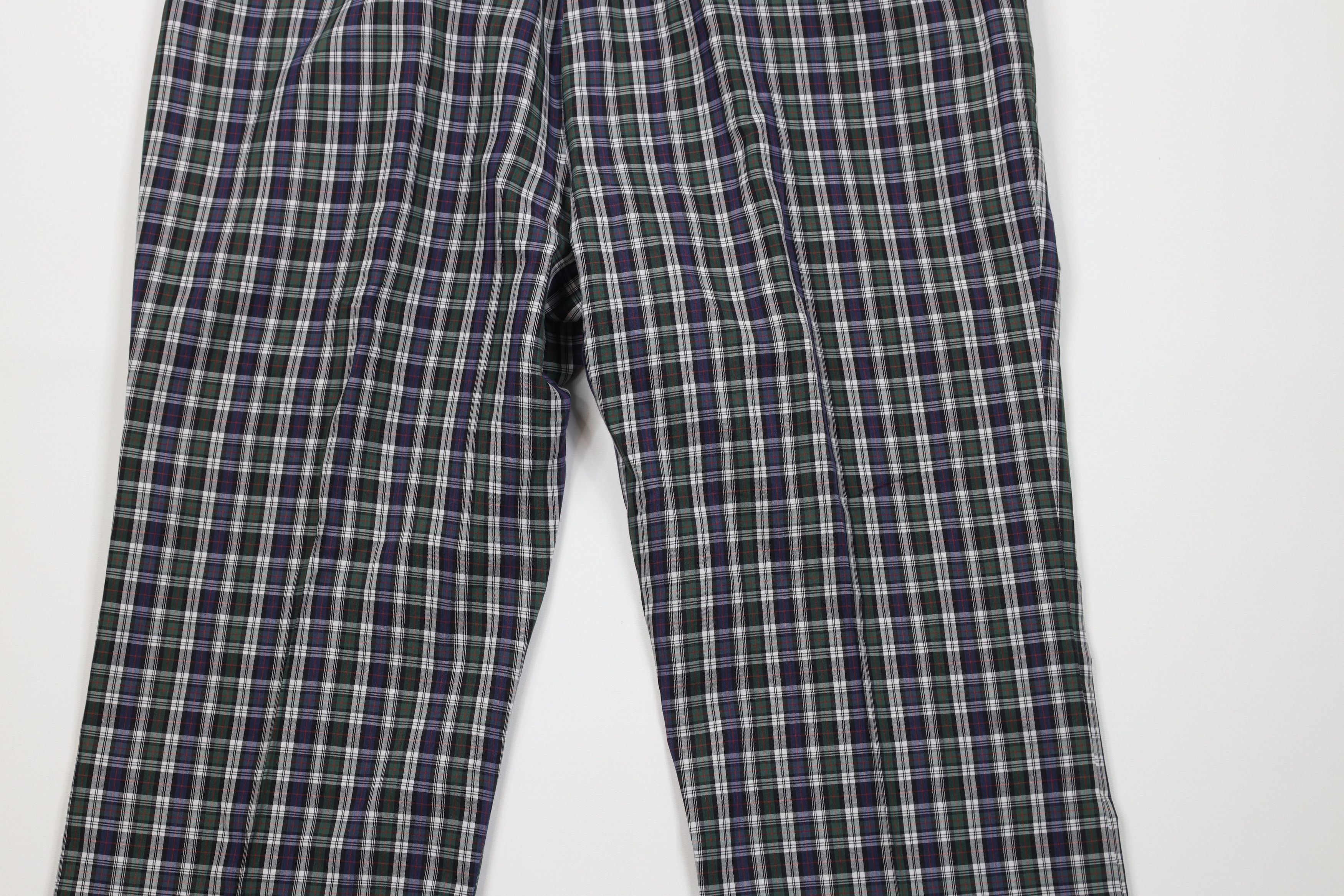 Orvis Vintage 70s Orvis Wide Leg Chino Pants Plaid Cotton USA Size US 38 / EU 54 - 11 Thumbnail