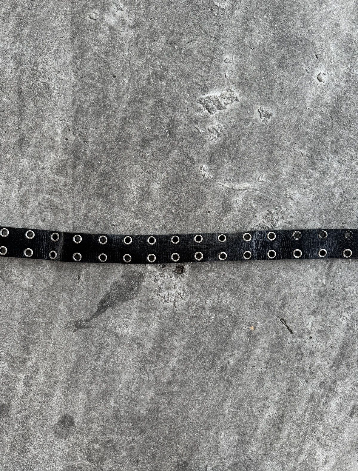 Japanese Brand Vintage Crystal Belt With Two Prong Belt Size ONE SIZE - 8 Thumbnail