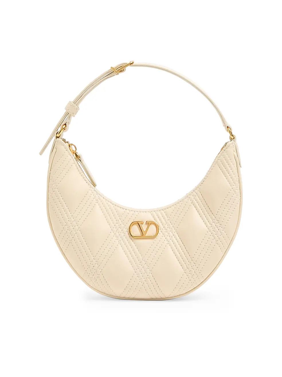 Valentino os11x0126 Size: OS / Quiltie 67 Mini Shoulder Bag in Beige Size ONE SIZE - 1 Thumbnail