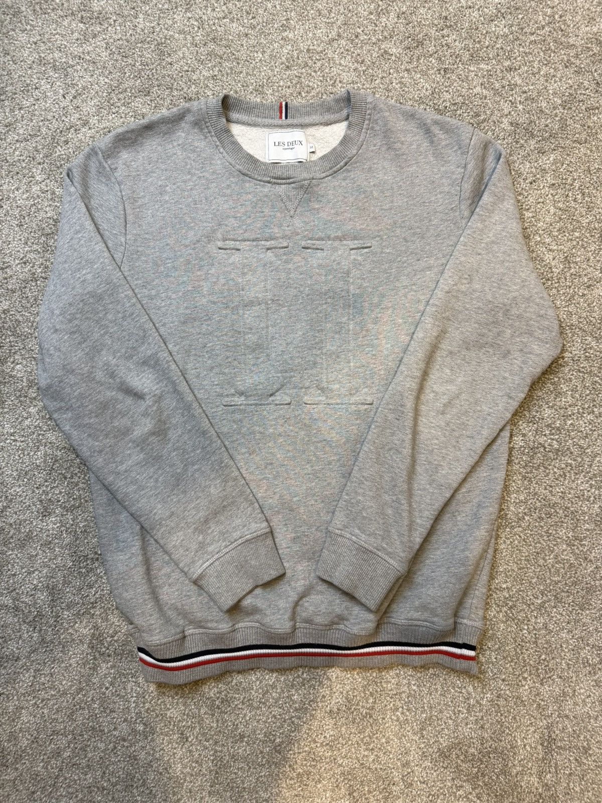 Les Deux Les Deux roman numeral 2 sweatshirt Size US M / EU 48-50 / 2 - 1 Thumbnail