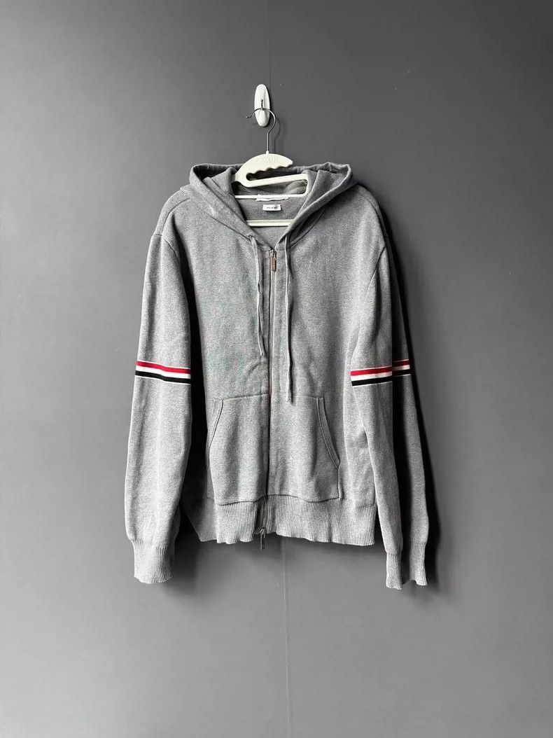 Thom Browne Thom Browne Double-sleeved knitted jacket 2505-Nextarrow Size US XXL / EU 58 / 5 - 1 Thumbnail