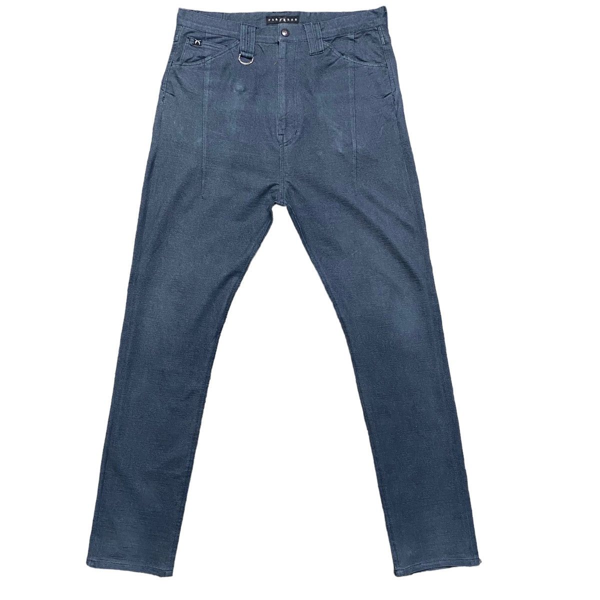 roarguns Sample🔥 Roarguns Denim Drop Crotch Pants Stretch Size US 33 - 1 Thumbnail