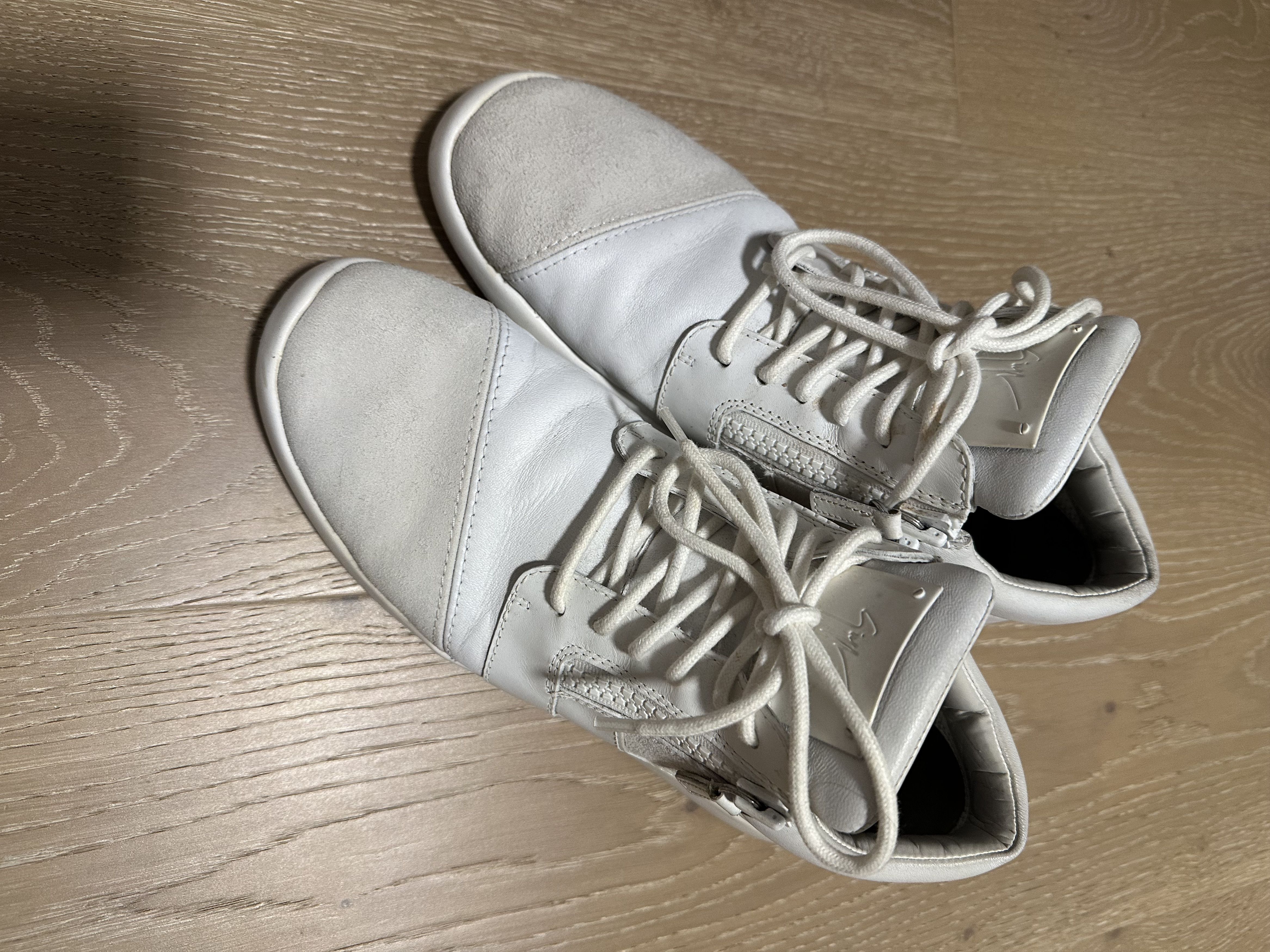 Giuseppe Zanotti Giuseppe Leather Runners Size US 6 / EU 39 - 3 Thumbnail