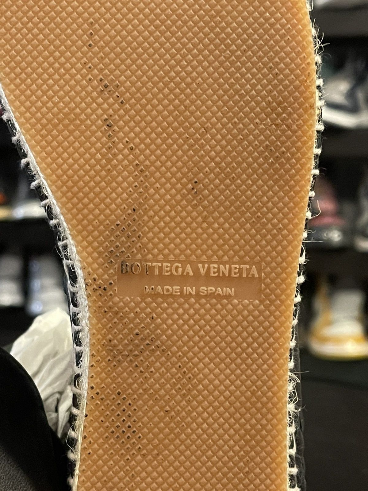 Bottega Veneta Size 7US/37 - Bottega Veneta Woven Leather Espadrille Flats Size US 7 / IT 37 - 9 Thumbnail
