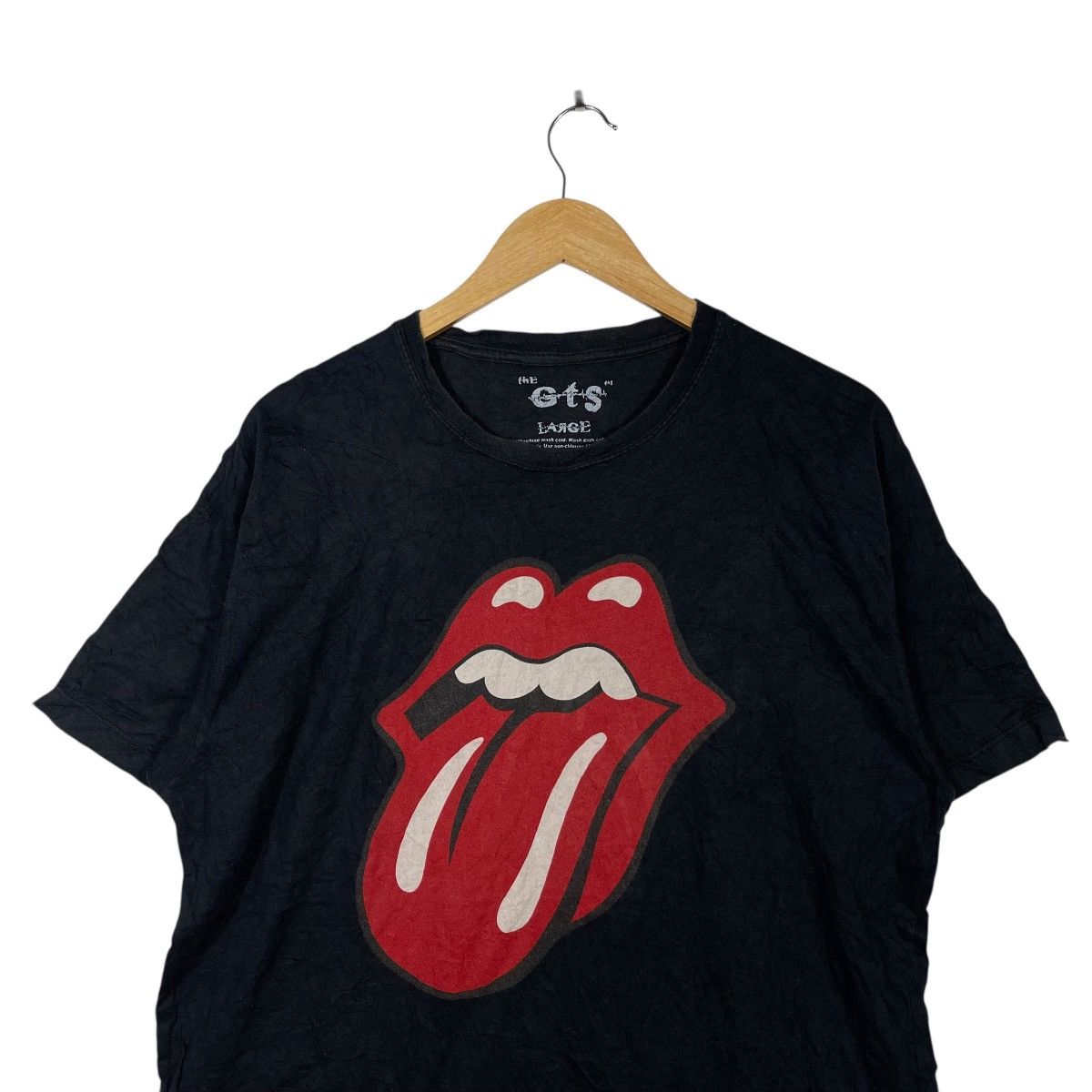 The Rolling Stones Rolling Stones Tongue Logo Band T-Shirt Black Graphic Tee Size US L / EU 52-54 / 3 - 2 Thumbnail