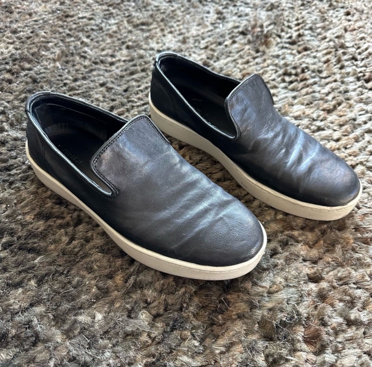 Vince Vince leather slip on shoes Size US 9 / EU 42 - 1 Thumbnail