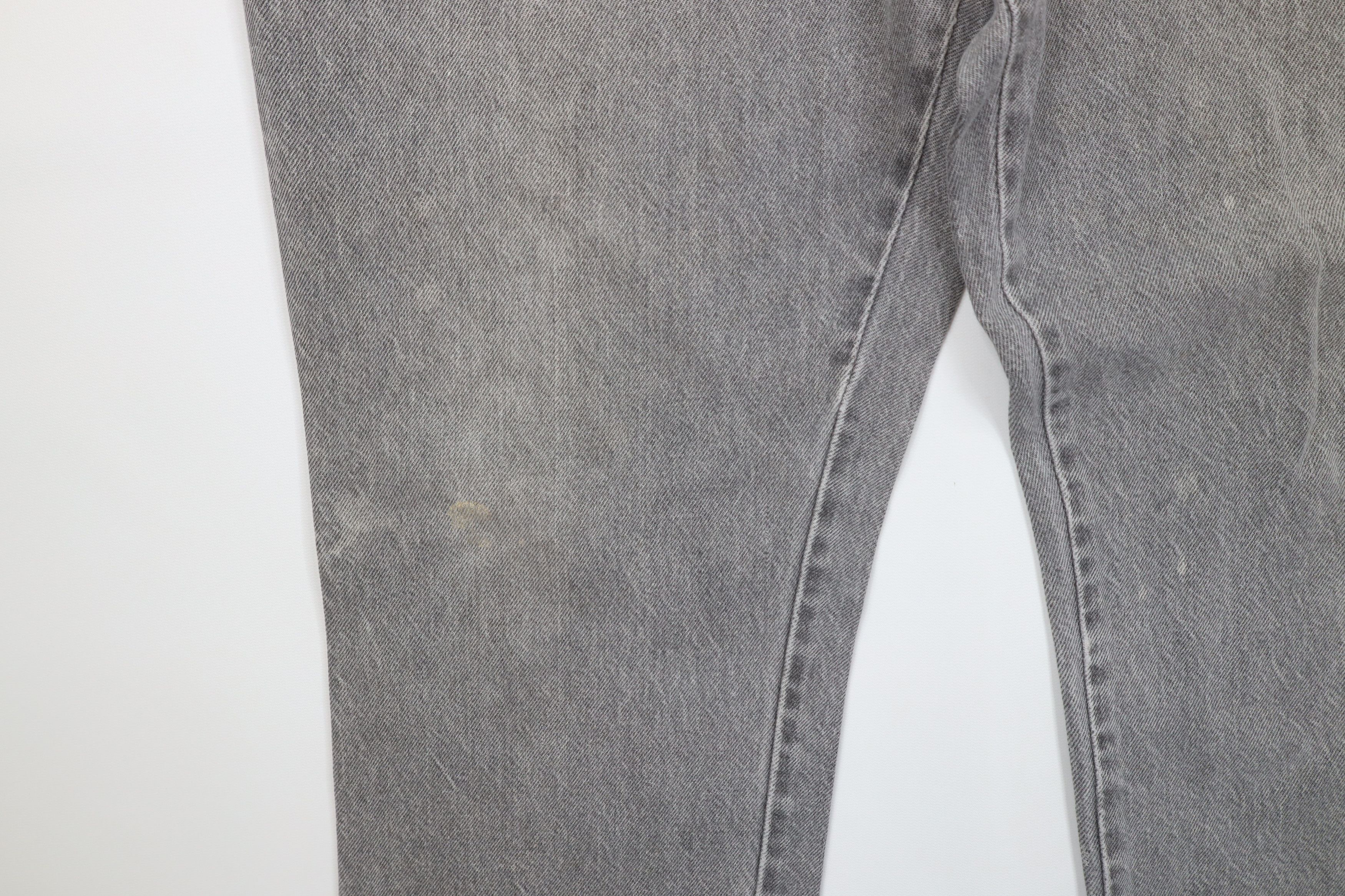 Vintage Vintage 80s 90s Streetwear Wide Leg Denim Jeans Gray USA Size US 40 / EU 56 - 6 Thumbnail