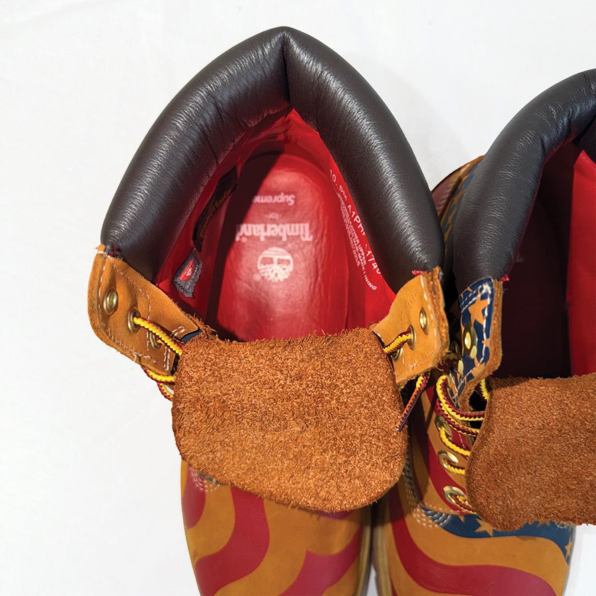 Supreme × Timberland Supreme × Timberland American Flag 6” Boots Size US 10.5 / EU 43-44 - 5 Thumbnail