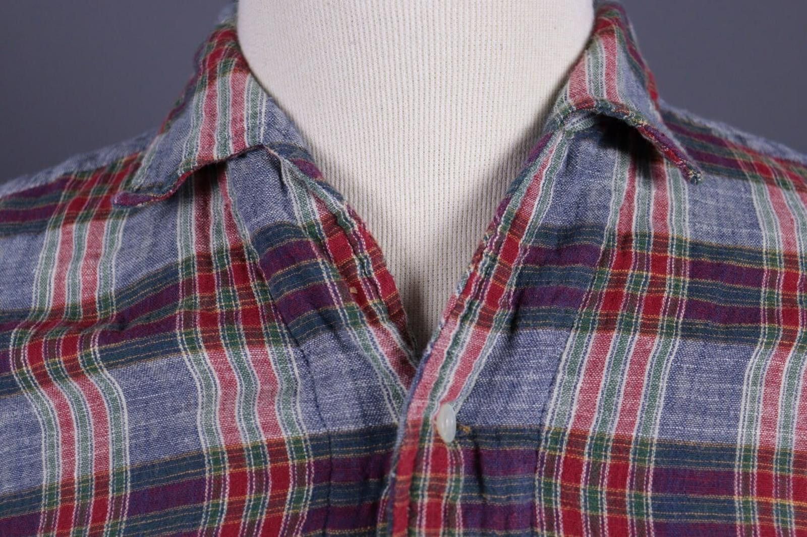 Edwin EDWIN Multicolor Check Button Down Flannel Shirt Size L Size US L / EU 52-54 / 3 - 4 Thumbnail