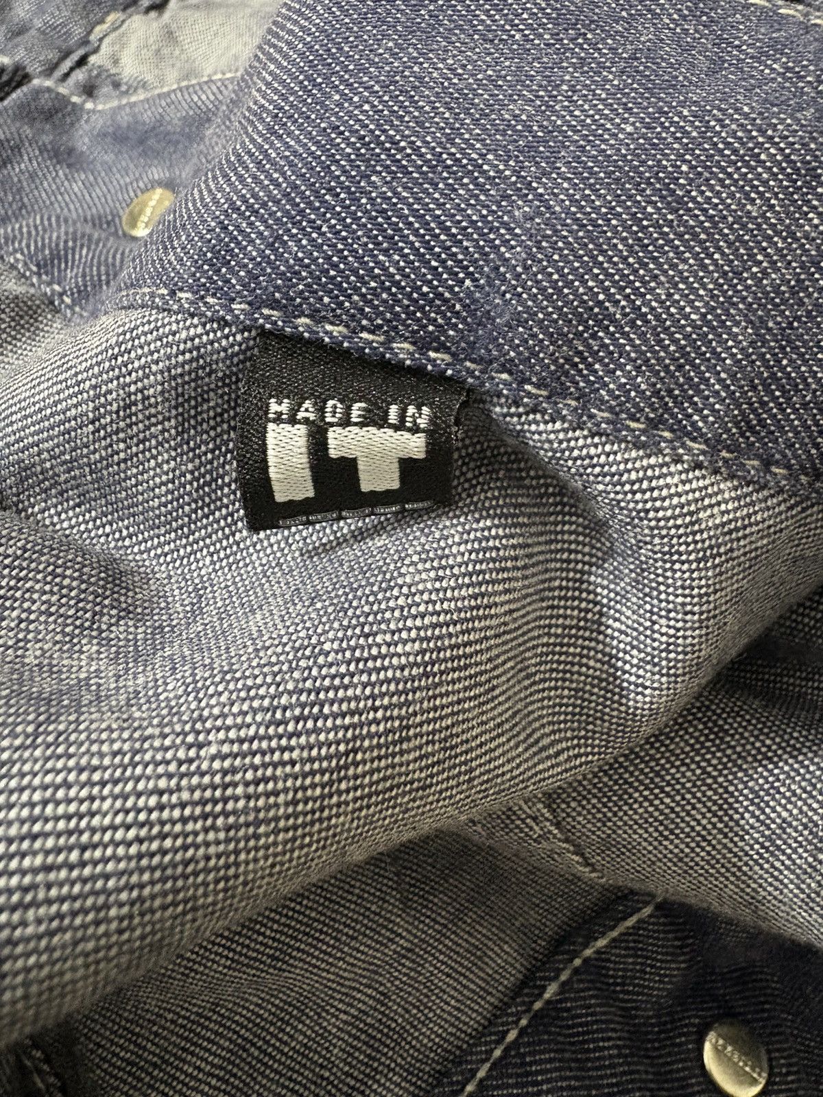 Versace Jeans Couture Versace Button Down collar Denim Jacket Size US XS / EU 42 / 0 - 6 Thumbnail