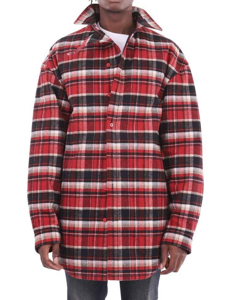 Balenciaga Balenciaga Check Quilted Oversized Jacket 03632 Size US M / EU 48-50 / 2 - 7 Thumbnail
