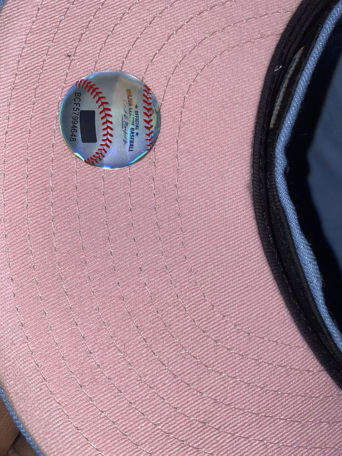 Hat Club HATCLUB 😇 COTTON CANDY SZ 7 1/2 Size ONE SIZE - 3 Thumbnail