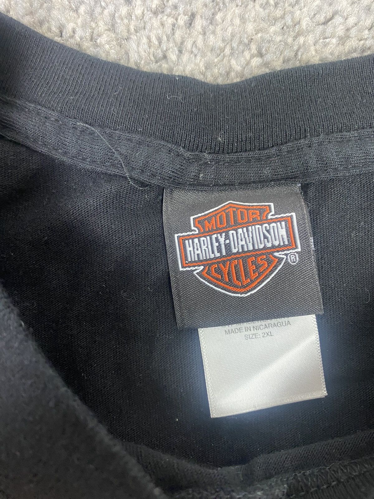 Harley Davidson × Vintage Y2k black harley davidson tshirt Size US XXL / EU 58 / 5 - 3 Thumbnail