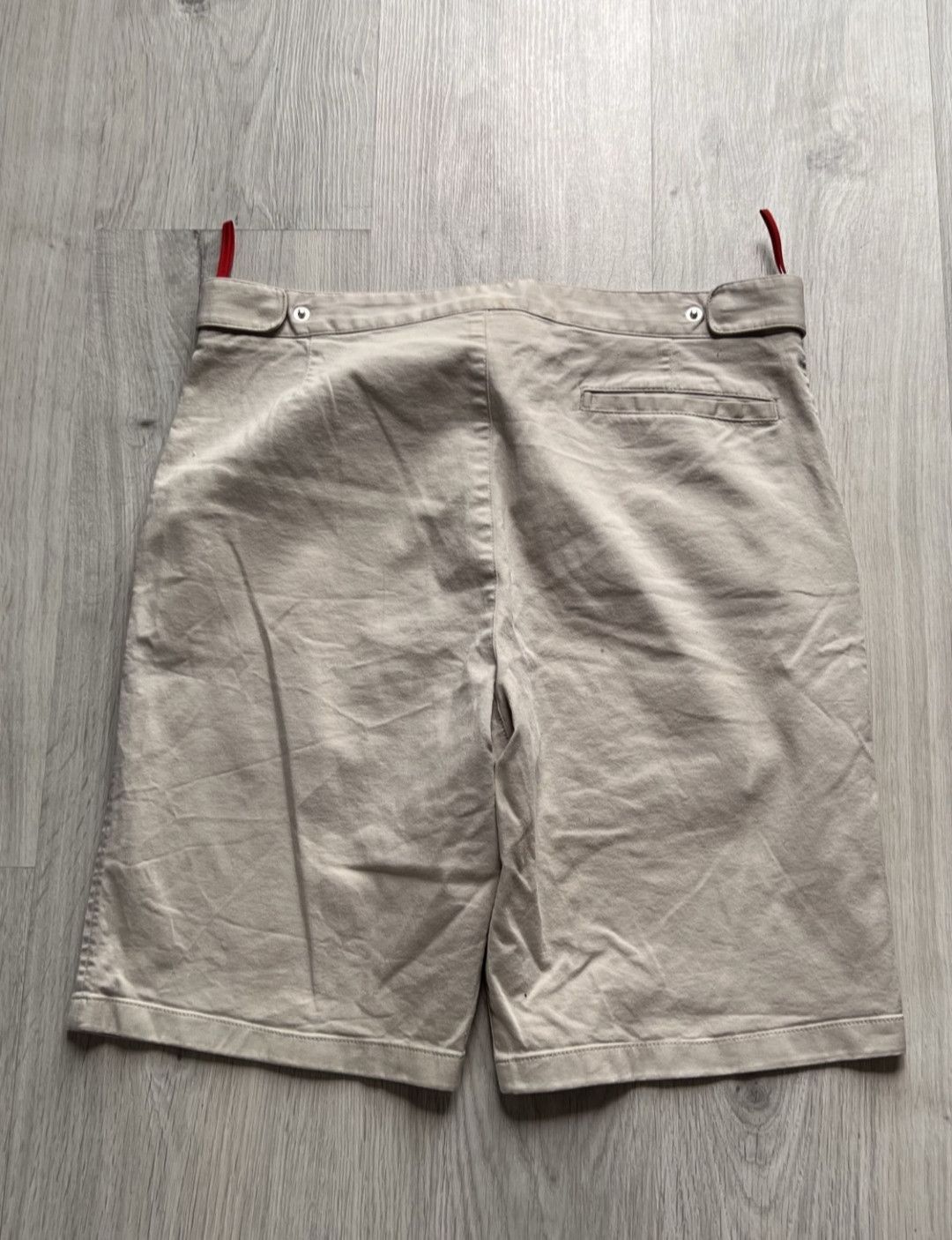 Prada Vintage Prada Red Tab Shorts Size US 30 / EU 46 - 4 Thumbnail