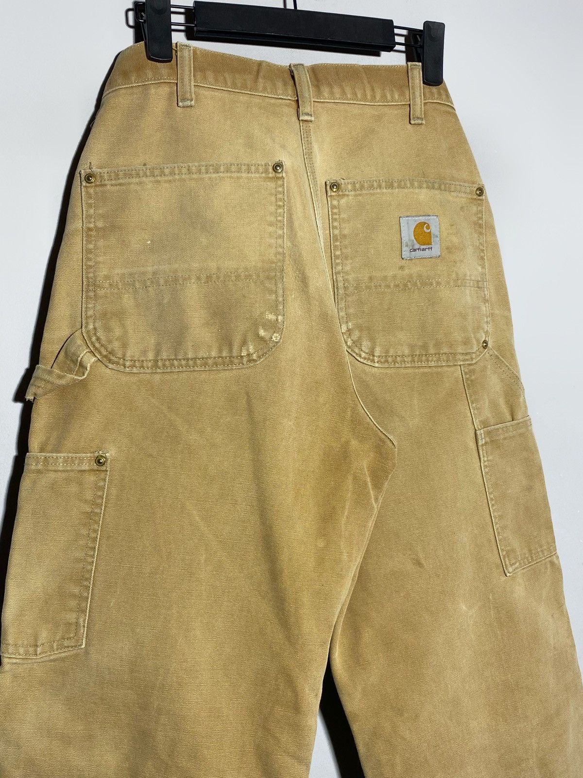 Carhartt Carhartt Vintage Double Knee Canvas Work Pants 33x34 Beige Size US 34 / EU 50 - 12 Thumbnail