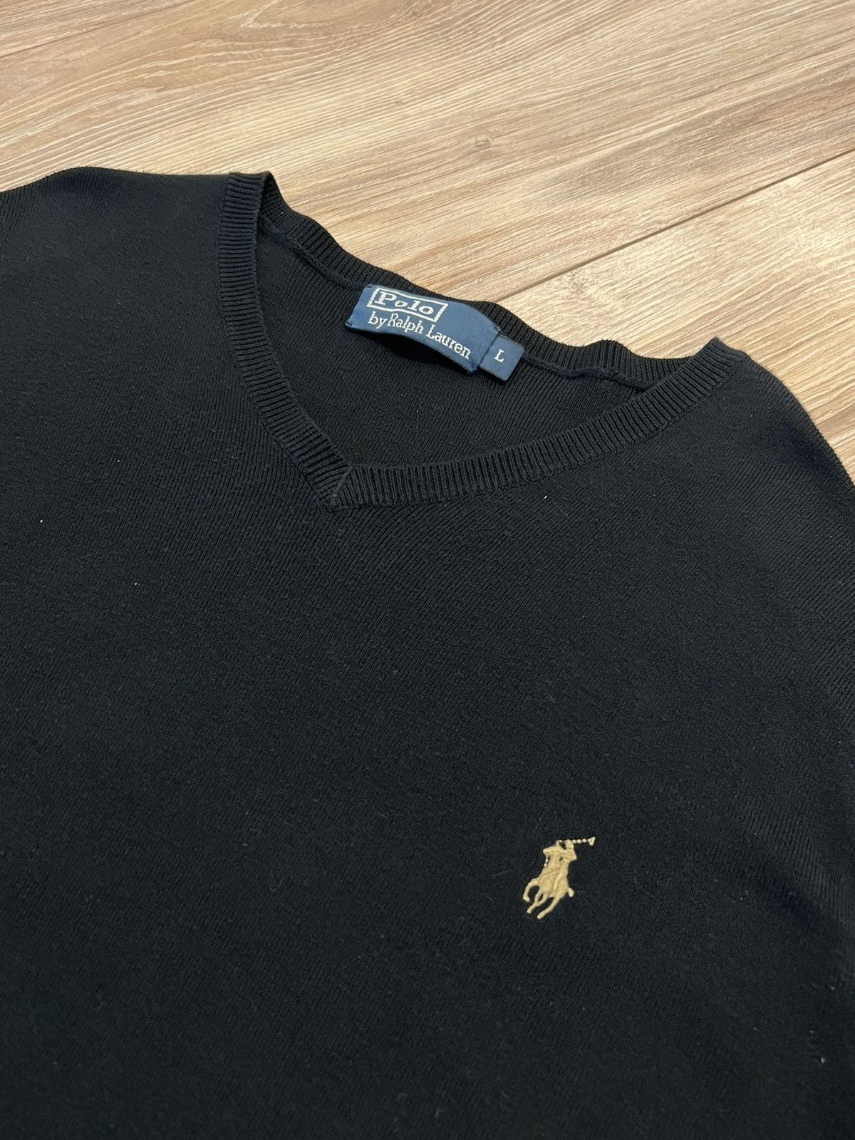 Polo Ralph Lauren × Vintage Vintage 90s Polo Ralph Lauren Sweatshirt Pullover Size US L / EU 52-54 / 3 - 2 Thumbnail