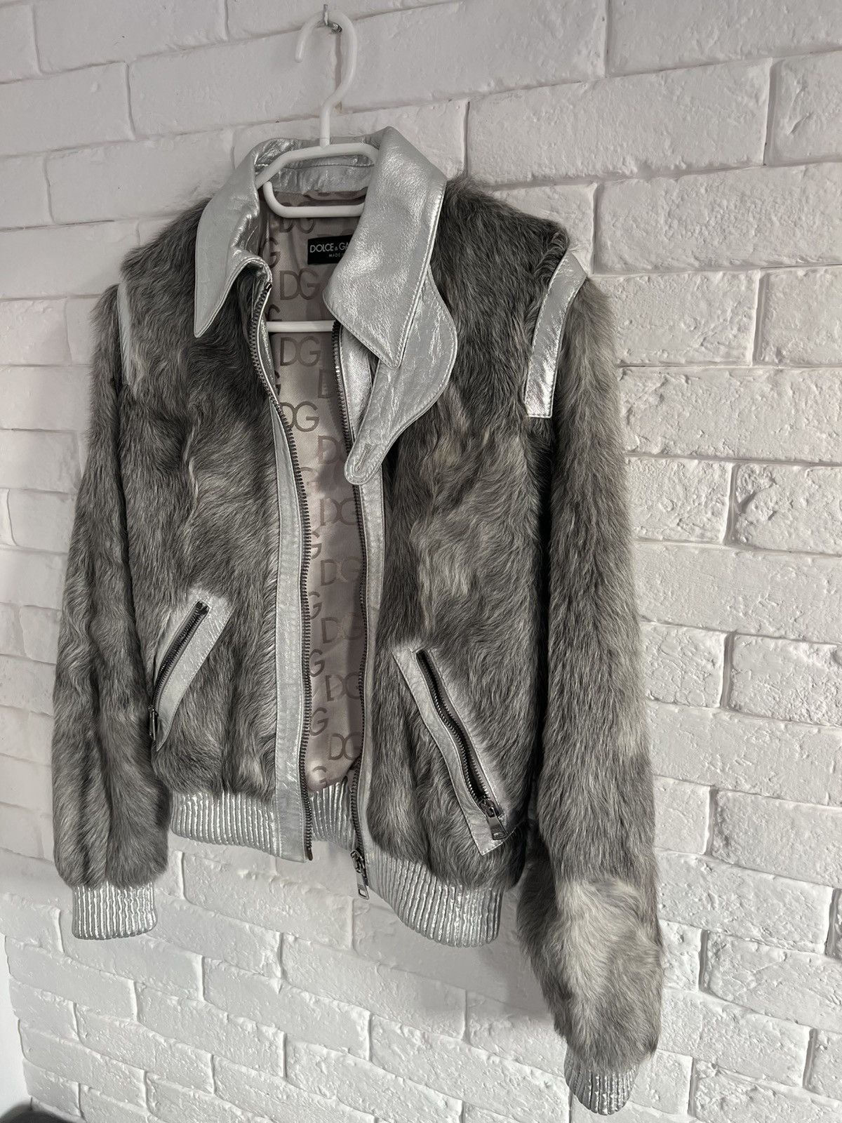 Dolce & Gabbana Dolce Gabbana Sheep Fur Leather teddy jacket Size S / US 4 / IT 40 - 7 Thumbnail