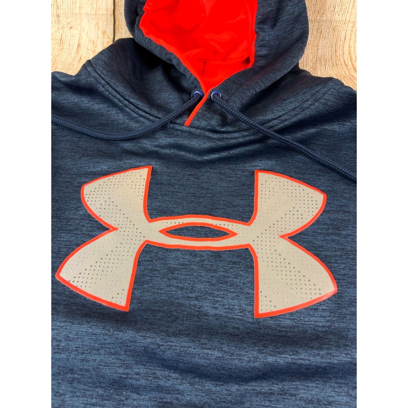 Under Armour Under Armour Storm Hoodie Sweatshirt Mens L Orange Hooded Pockets Pullover Sports Outdoor Size US L / EU 52-54 / 3 - 6 Thumbnail