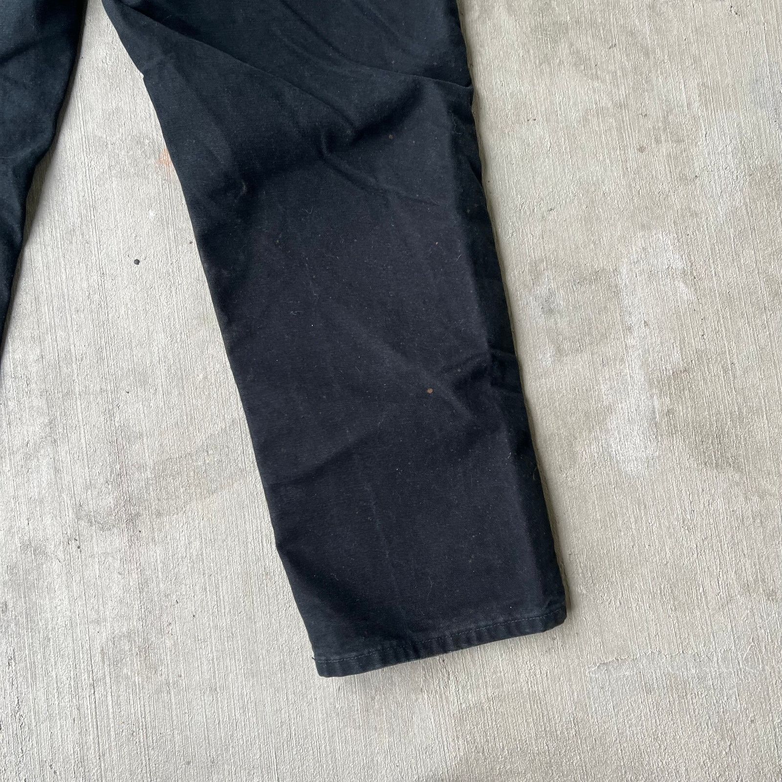 Carhartt × Vintage Vintage Y2K Carhartt black double knee work carpenter pants Size US 35 - 8 Thumbnail