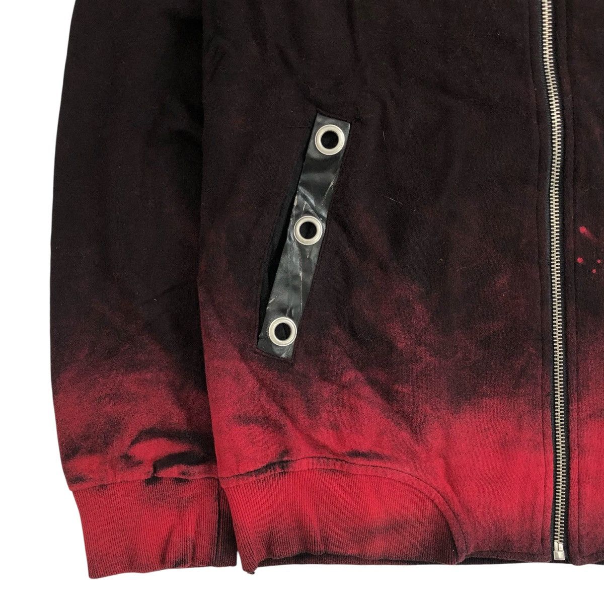 BERNINGS SHO 2000s Bernings Sho Punk LGB Ifsixwasnine Tie Dye Zip Hoodie Size US L / EU 52-54 / 3 - 4 Thumbnail