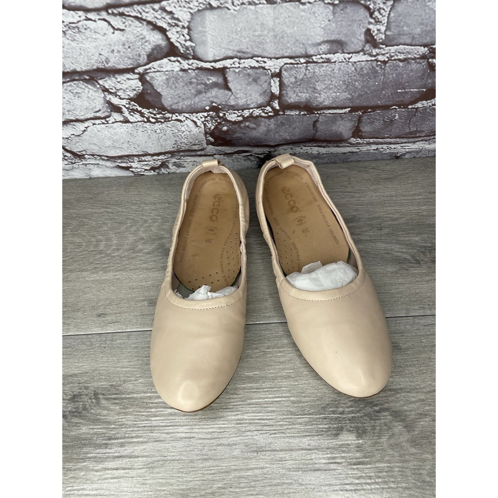 Other 1. State Skylar Ivory Leather Round Ballet Flats Shoes Women Size US 8.5 / IT 38.5 - 17 Thumbnail