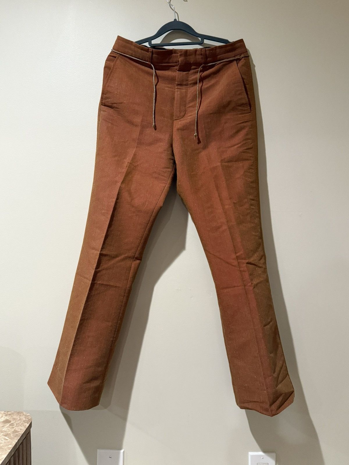 Acne Studios Acne Flared Rope Belt Trousers Size US 30 / EU 46 - 1 Thumbnail