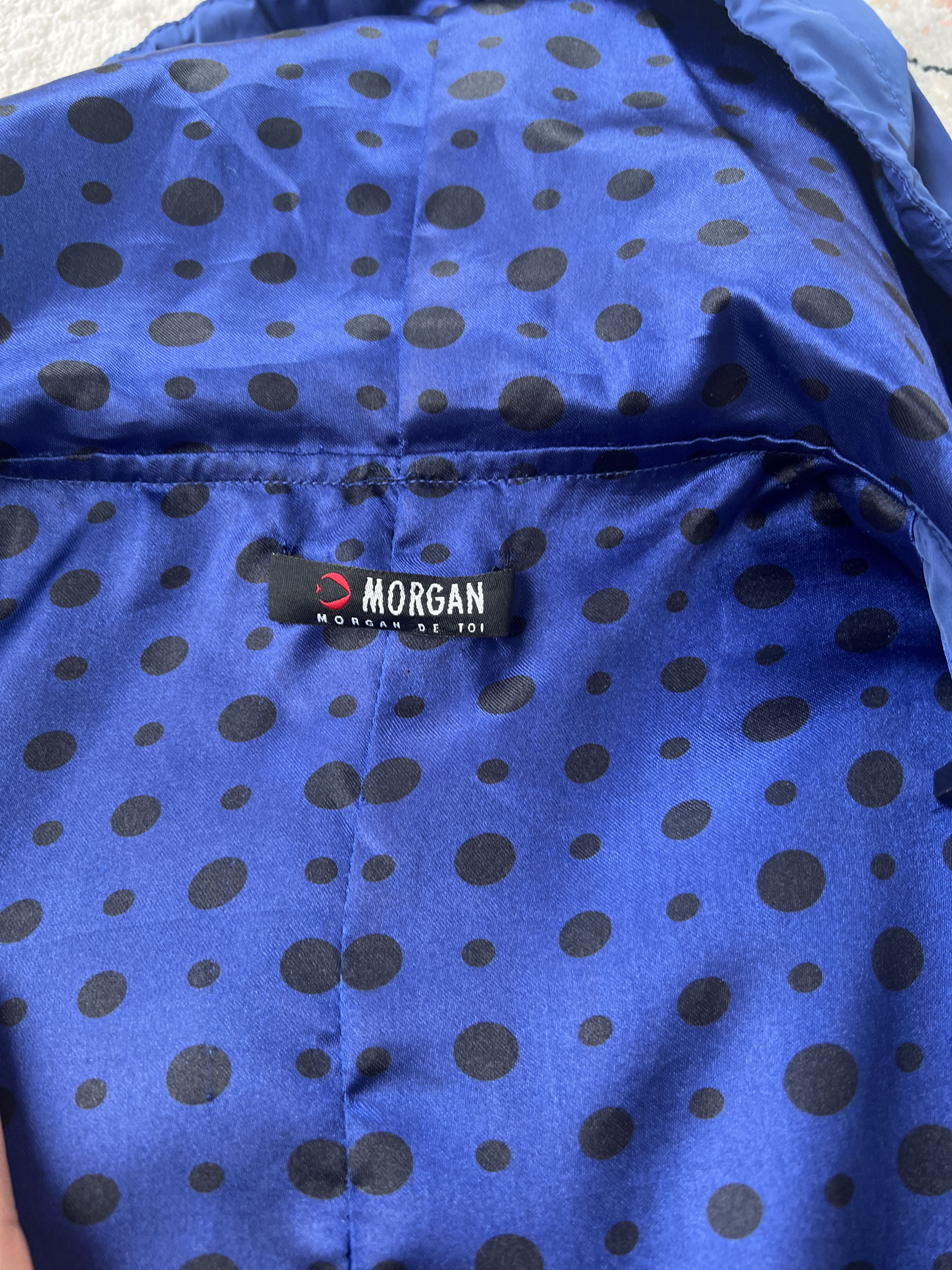 Japanese Brand Morgan De Toi Vintage Jacket Size XS / US 0-2 / IT 36-38 - 2 Thumbnail