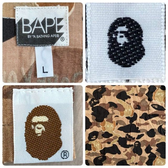 Bape × Kaws BAPE × Kaws Bendy 1st Camo Aloha Shirt a bathing ape NIGO Size US L / EU 52-54 / 3 - 9 Thumbnail