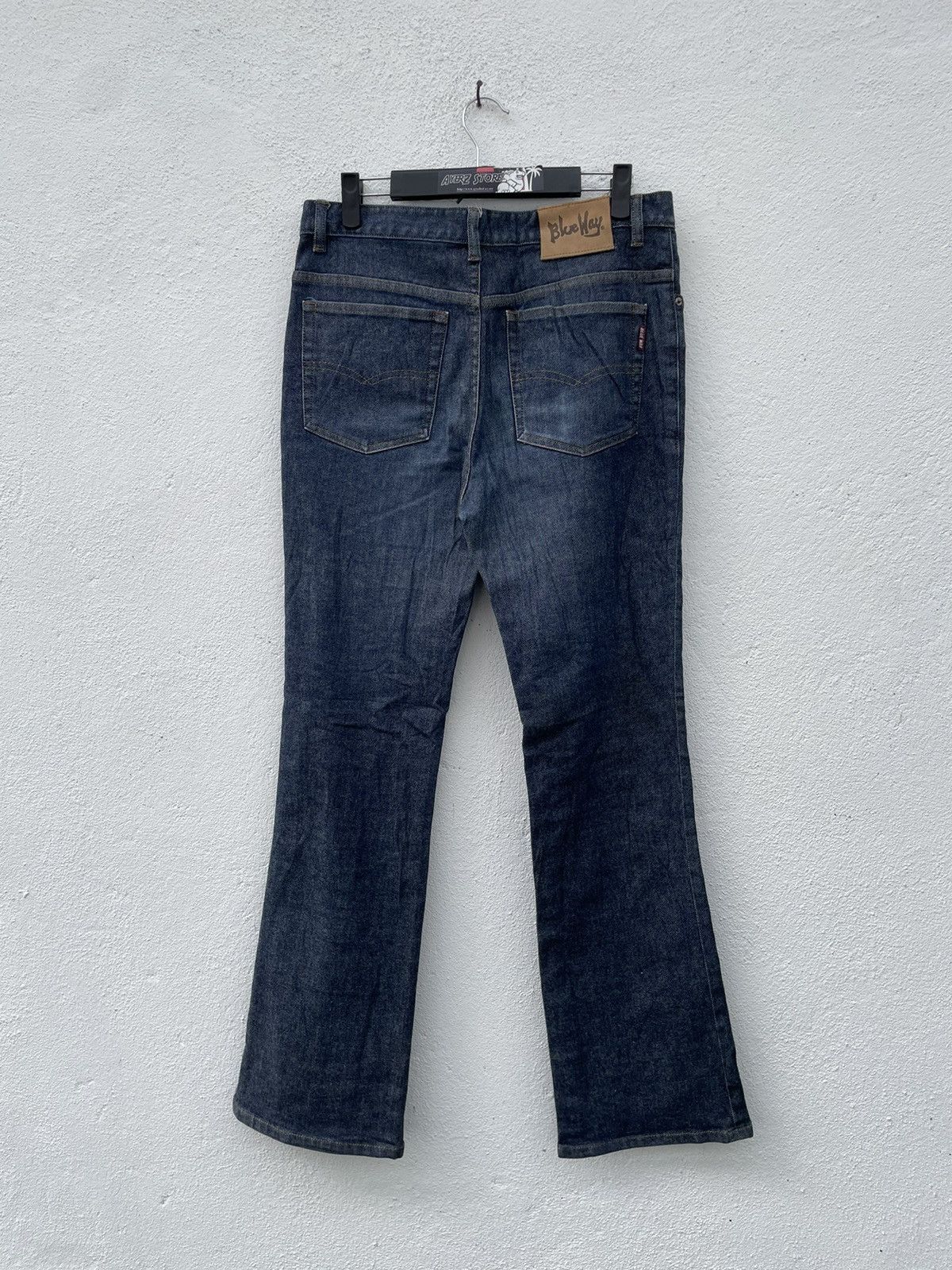 Japanese Brand Japan Brand Blue Way Flare Jeans Size US 31 - 6 Thumbnail