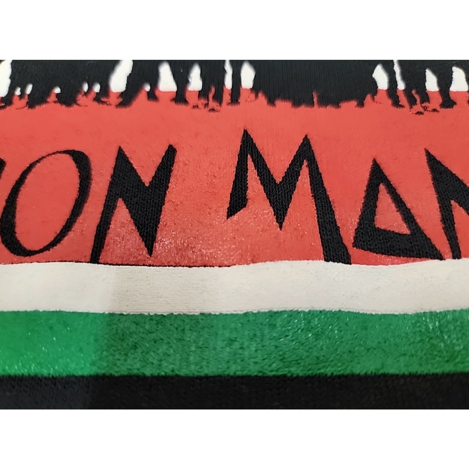 Jerzees VINTAGE Jerzees Sweatshirt Black L Mens Graphic Print Million Man March Oppression 90s Modern Size US L / EU 52-54 / 3 - 8 Thumbnail