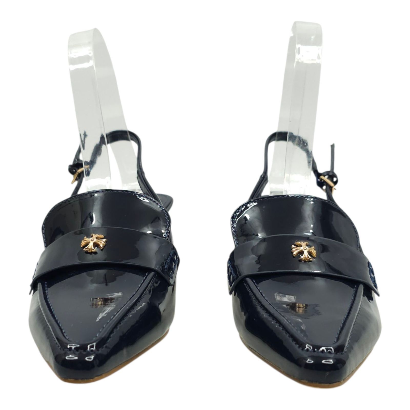 Other ZBY Coutgo Pointed Toe Slingback Kitten Heel Pumps Women 6 Size US 6 / IT 36 - 3 Thumbnail
