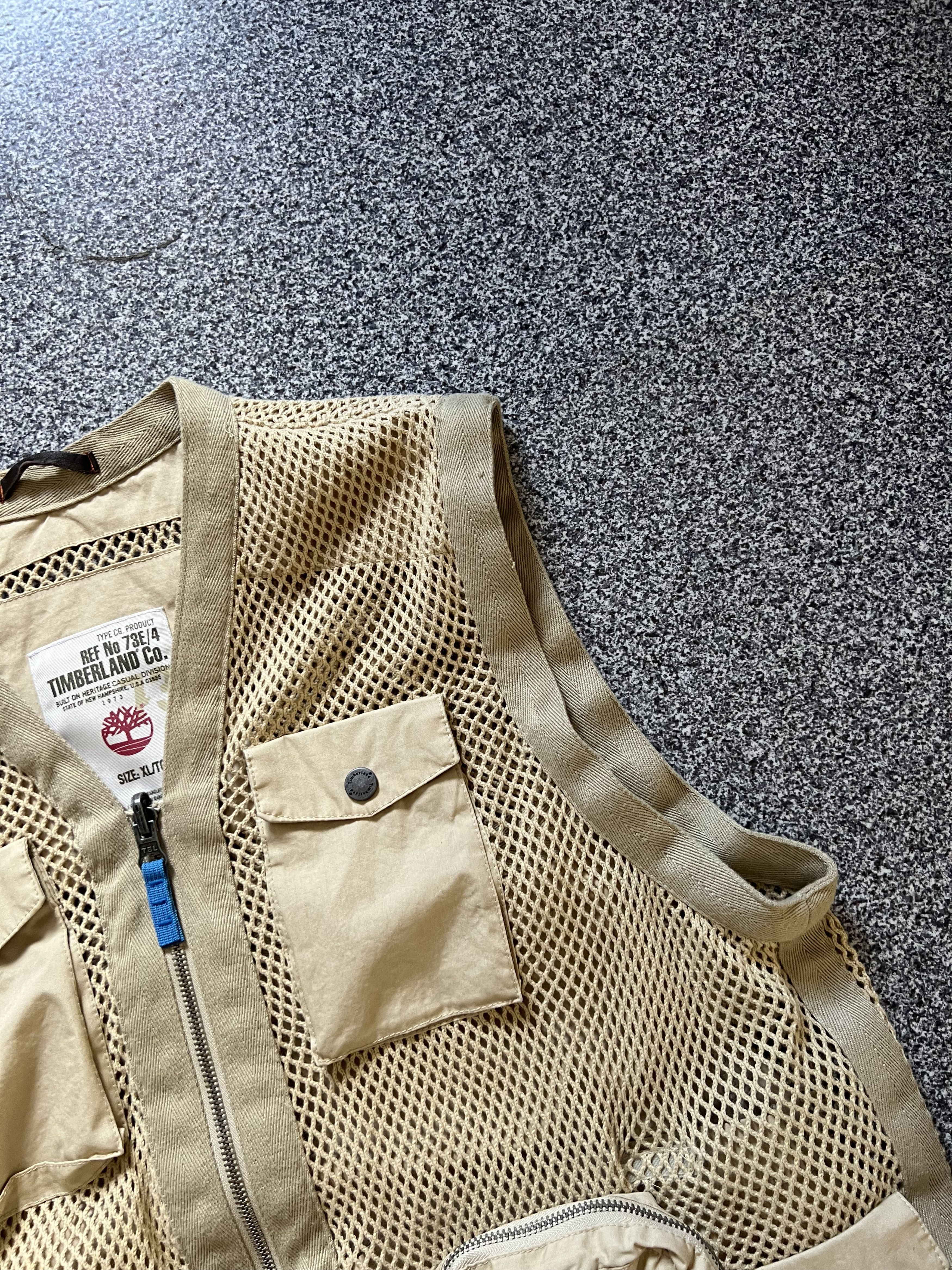 Timberland × Vintage Spring 2000 Military Army Tactical Utility Velcro Vest Size US XL / EU 56 / 4 - 6 Thumbnail