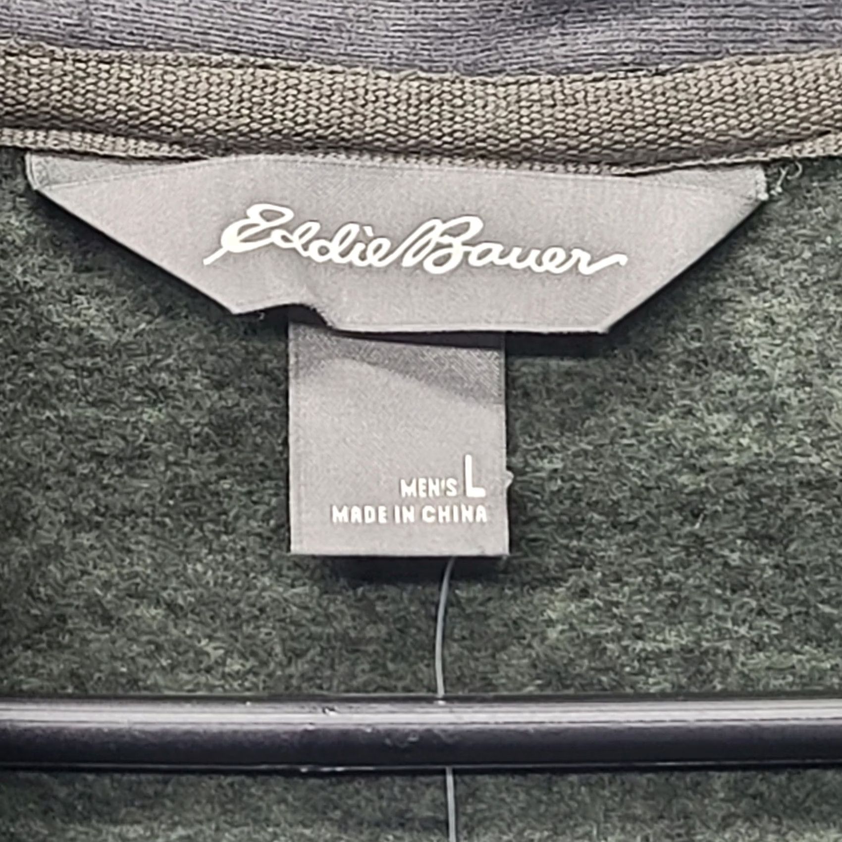 Eddie Bauer Eddie Bauer Sweater Mens L Pullover Fleece Mock Neck 1/2 Zip Green Outdoor Casual Walking Hiking Size US L / EU 52-54 / 3 - 2 Thumbnail
